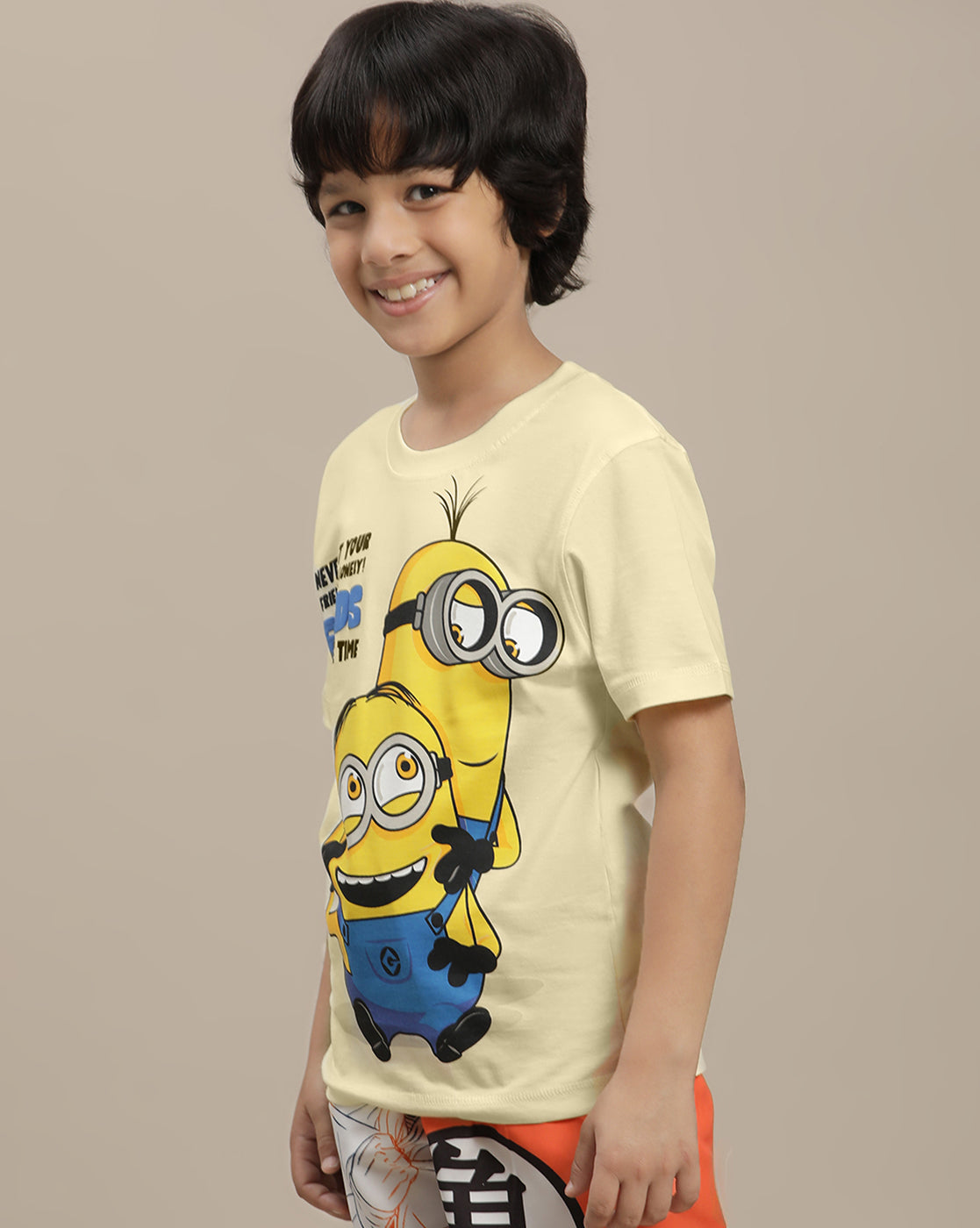 Minions Regular Fit Tshirt For Boys