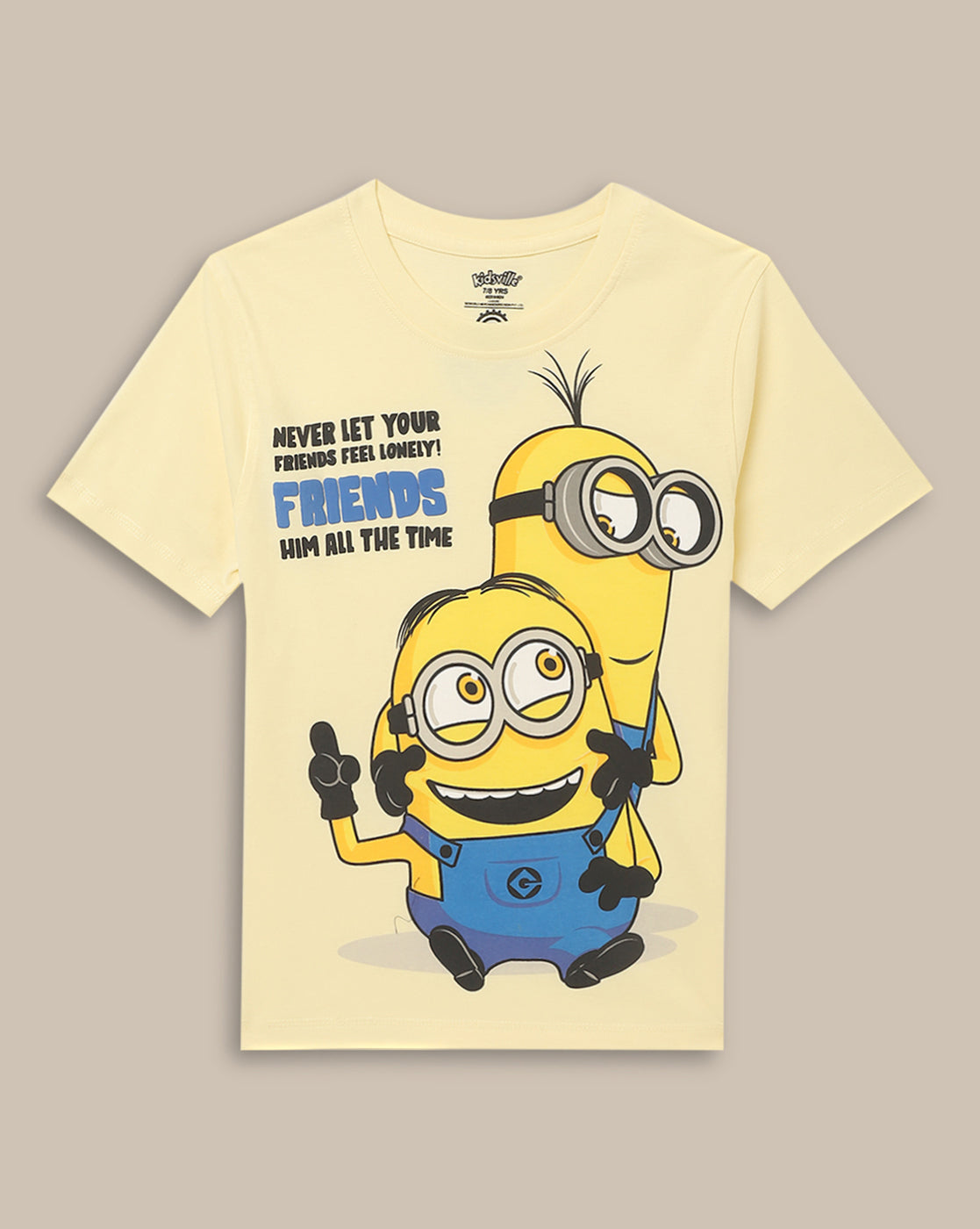 Minions Regular Fit Tshirt For Boys