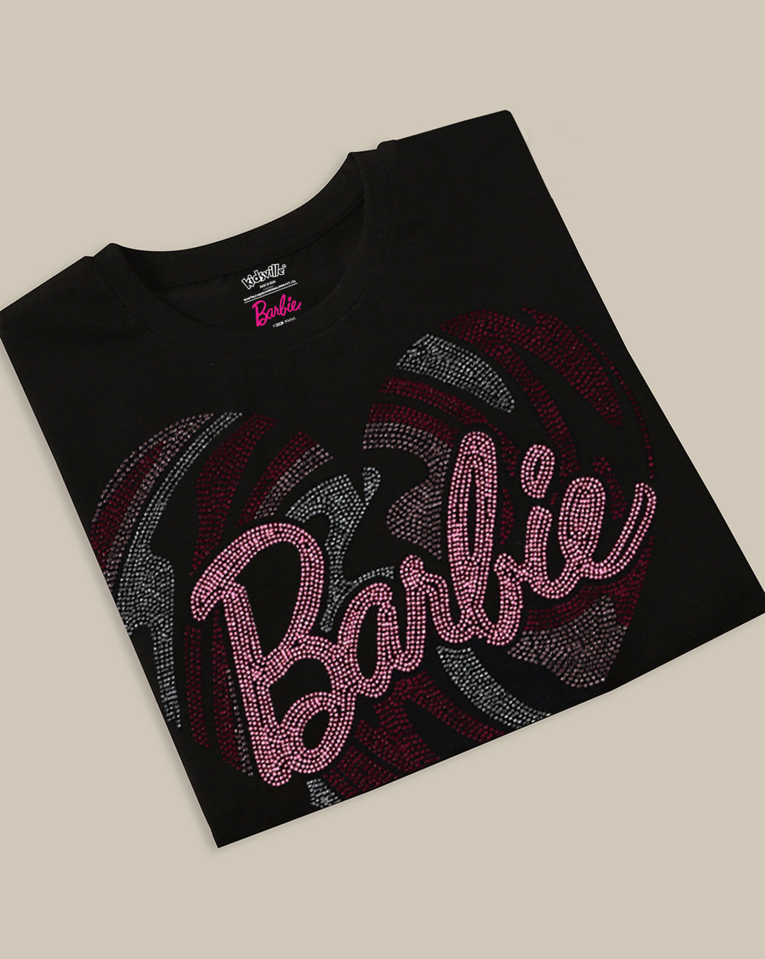 Barbie Printed Tshirt For Girls
