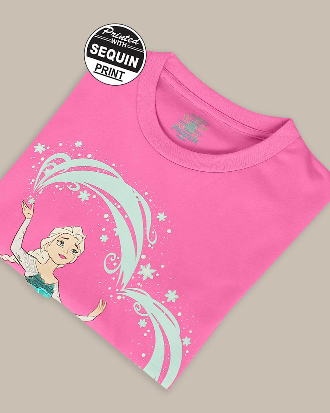 Frozen Regular Fit Tshirt For Girls