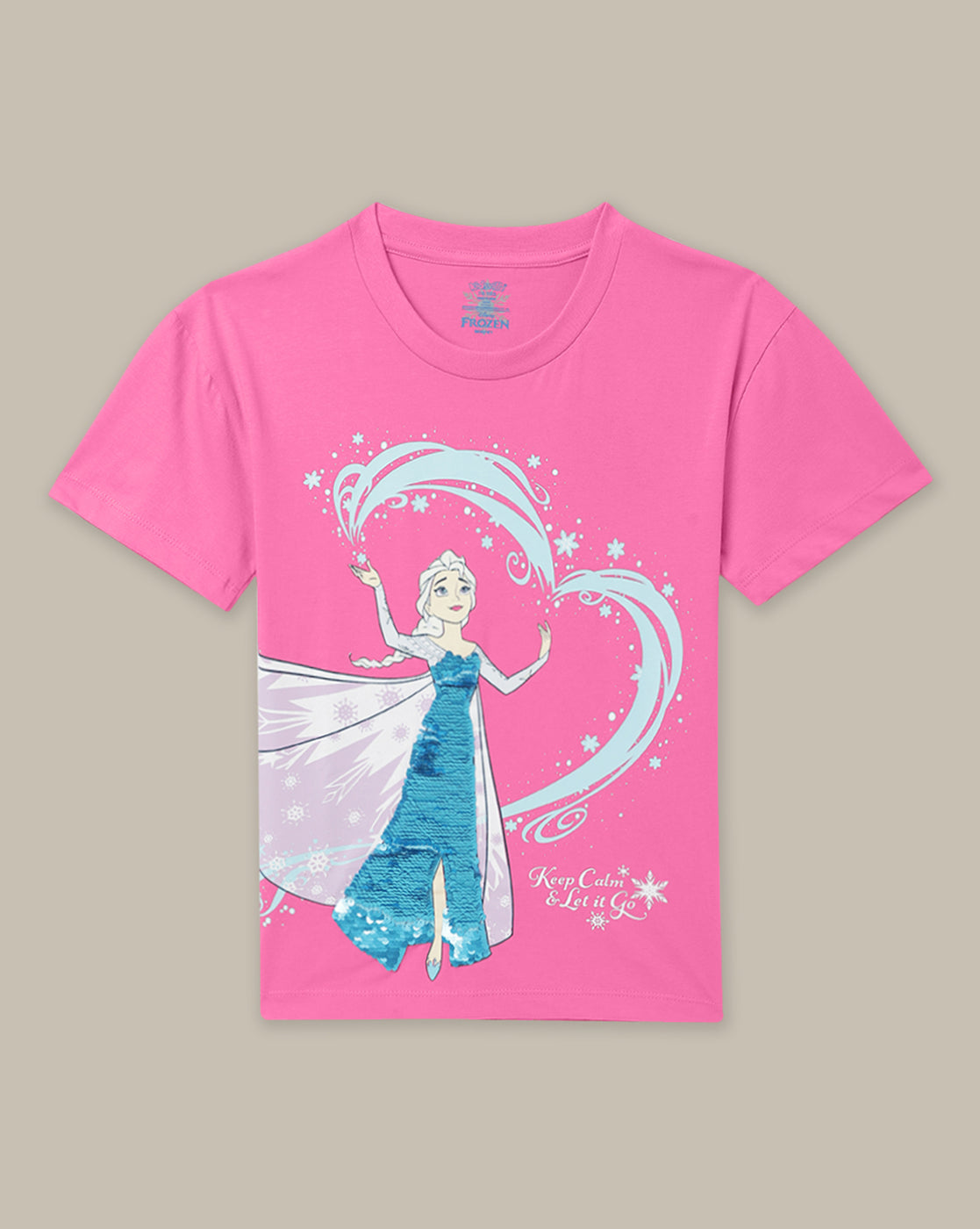 Frozen Regular Fit Tshirt For Girls