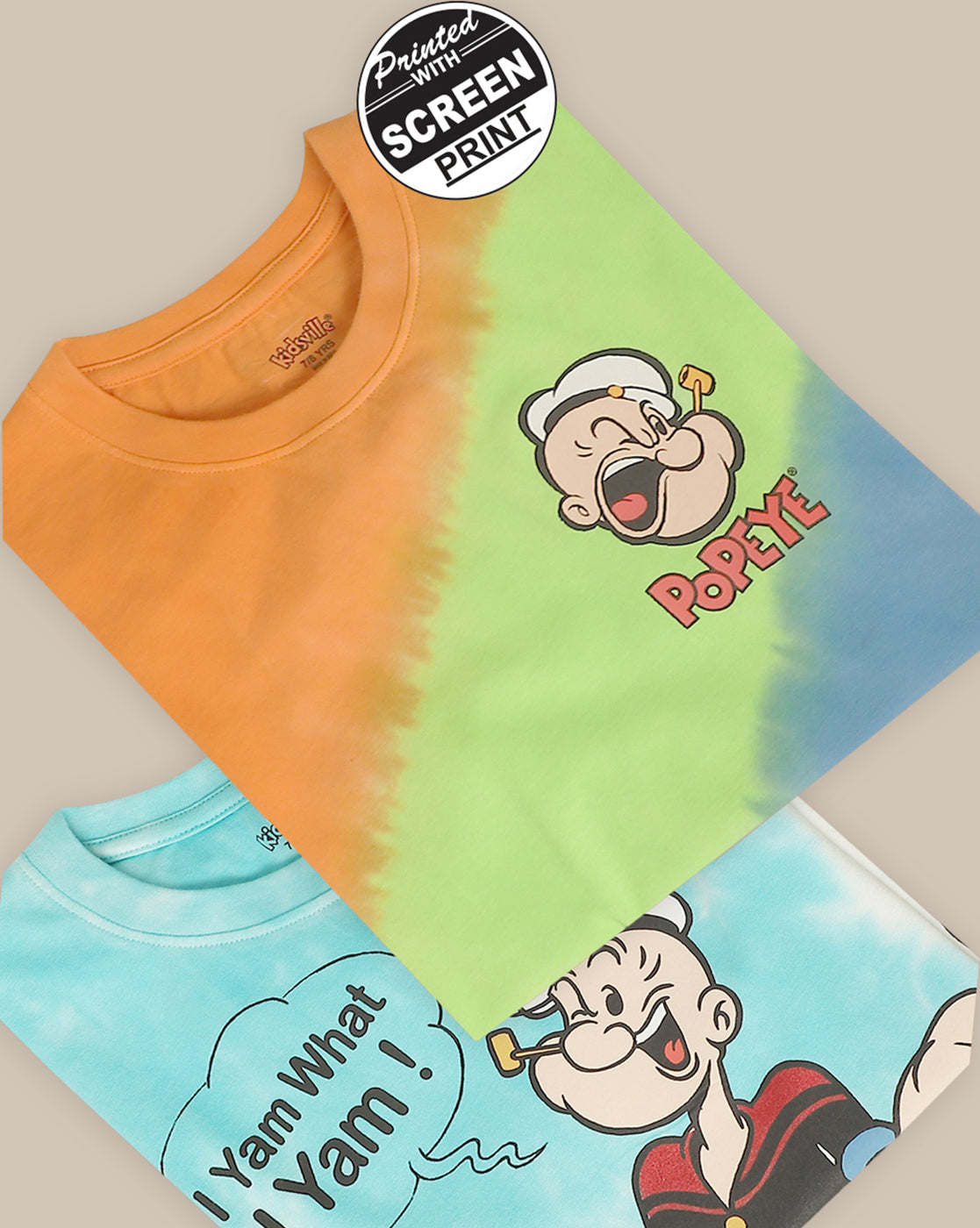 Popeye Regular Fit Clothing Set Boys