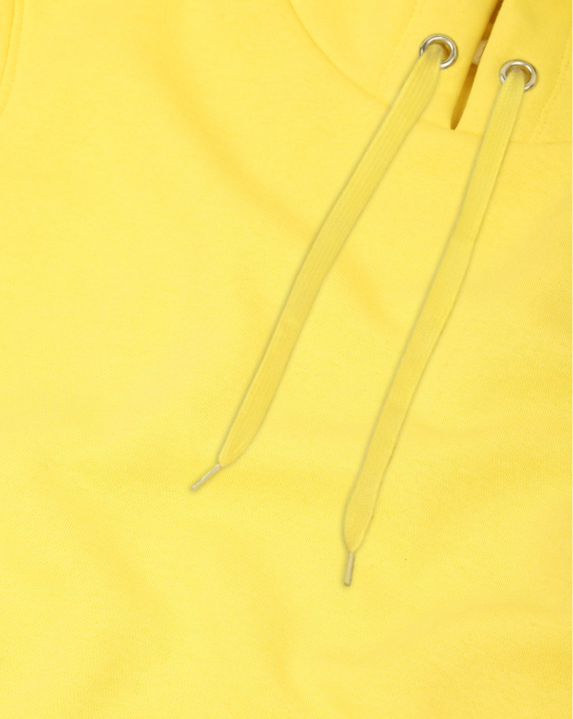 Girls Yellow Regular Fit Hoodie