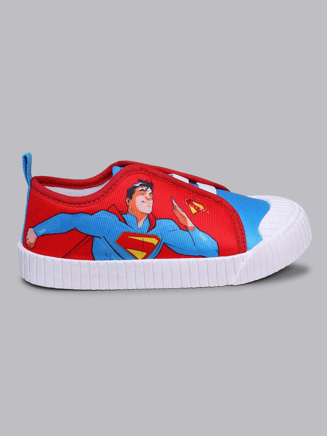 Superman Printed Canvas Shoes For Kids Boys