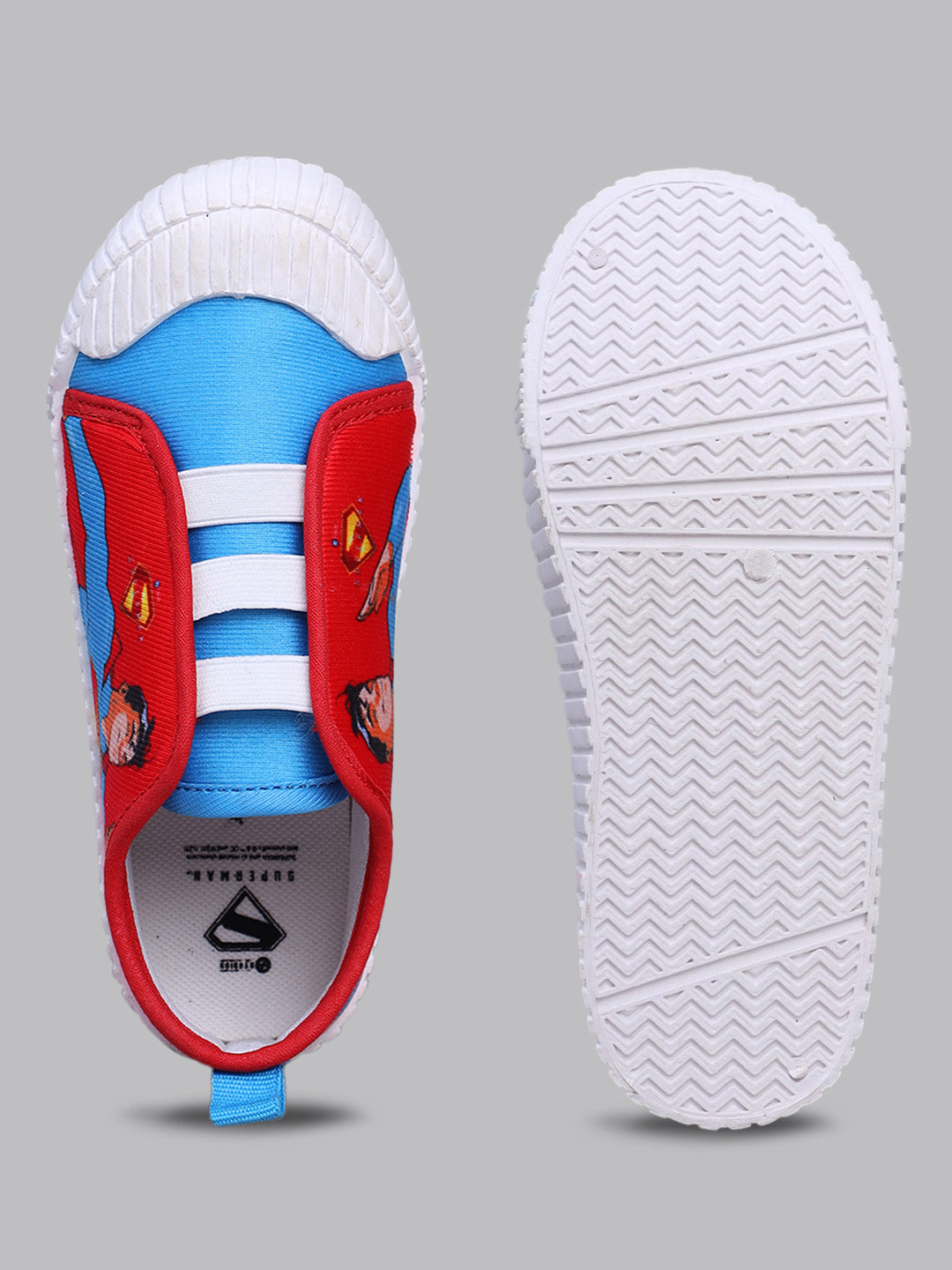 Superman Printed Canvas Shoes For Kids Boys