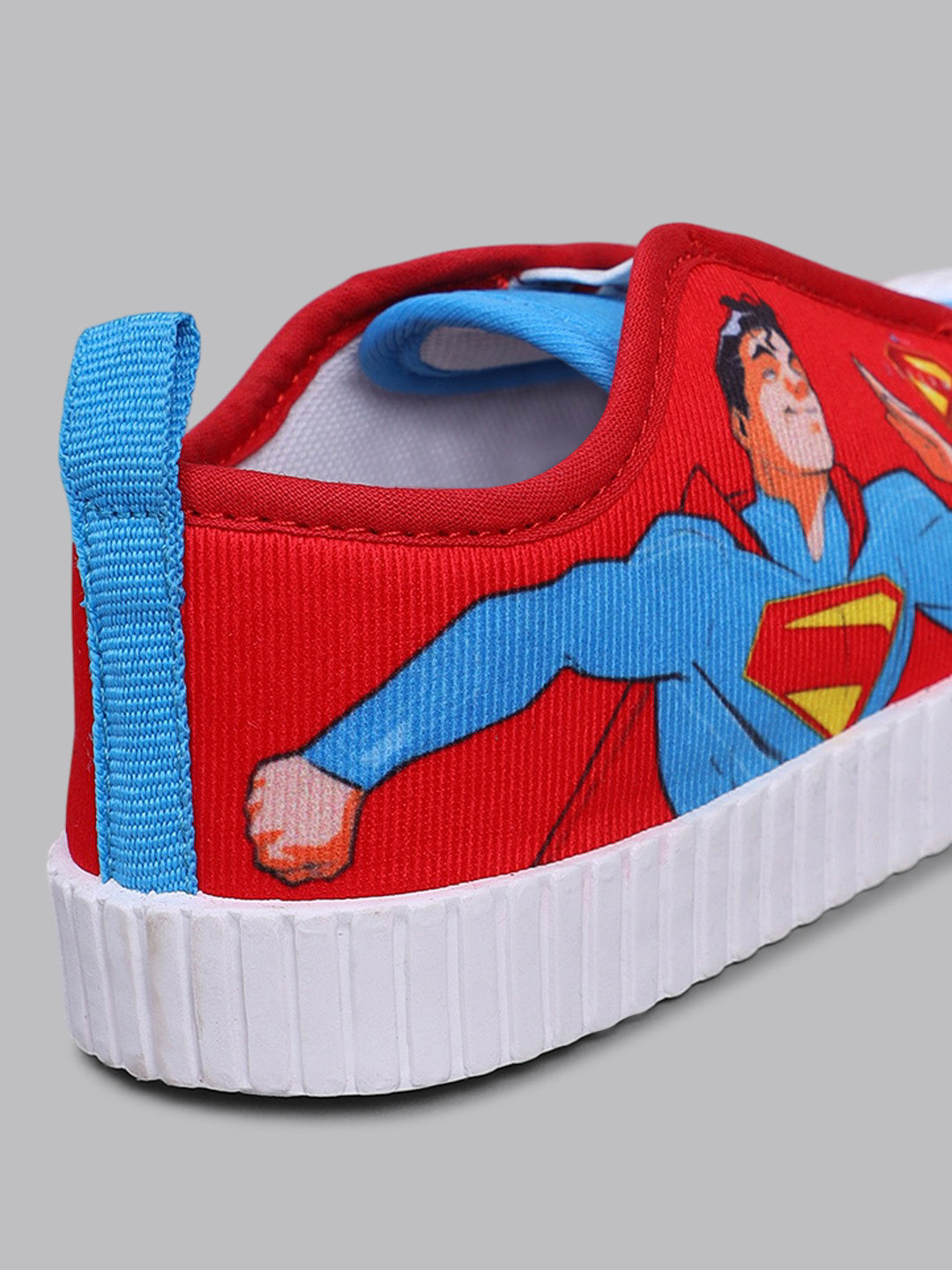 Superman Printed Canvas Shoes For Kids Boys