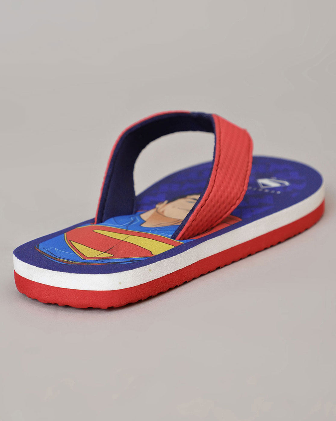 Superman Printed Flip-Flops For Kids Boys