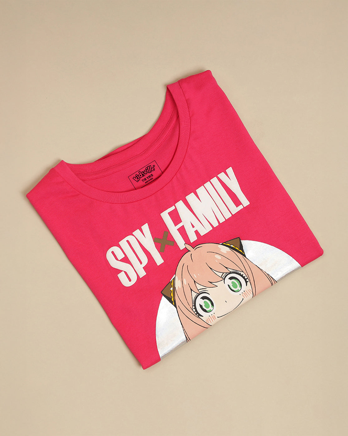 Spy X Family Printed Oversized Fit Tshirt For Girls