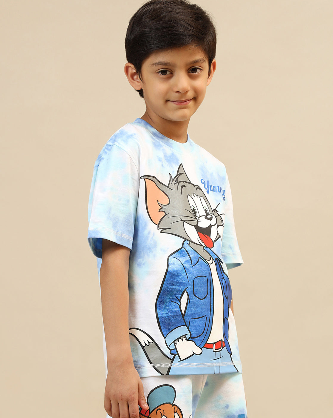 Tom & Jerry Printed Regular Fit Tshirt For Boys