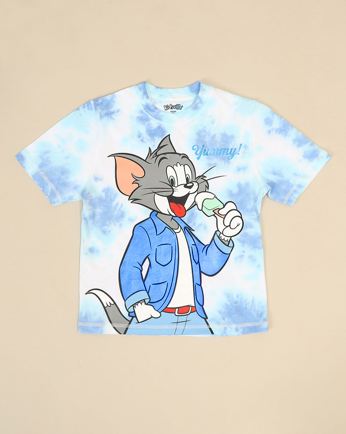 Tom & Jerry Printed Regular Fit Tshirt For Boys