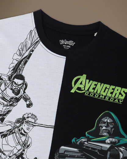 Avengers: Doomsday  Regular Fit Tshirt For Boys Boys