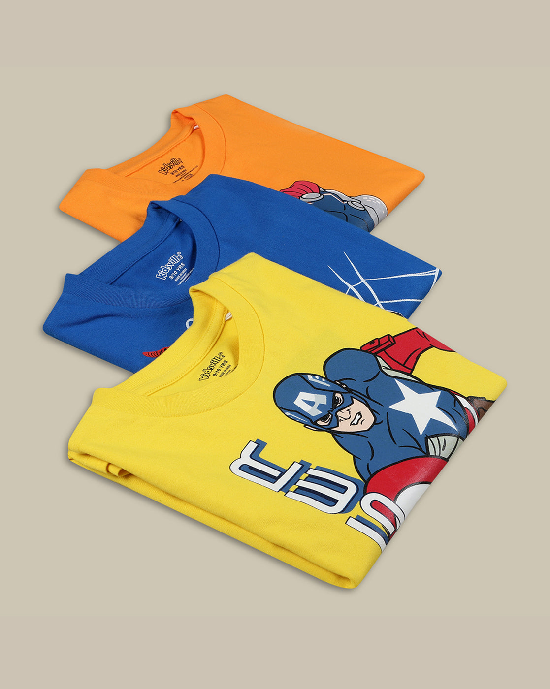 Avengers Pack Of 3 T-Shirts  Boys
