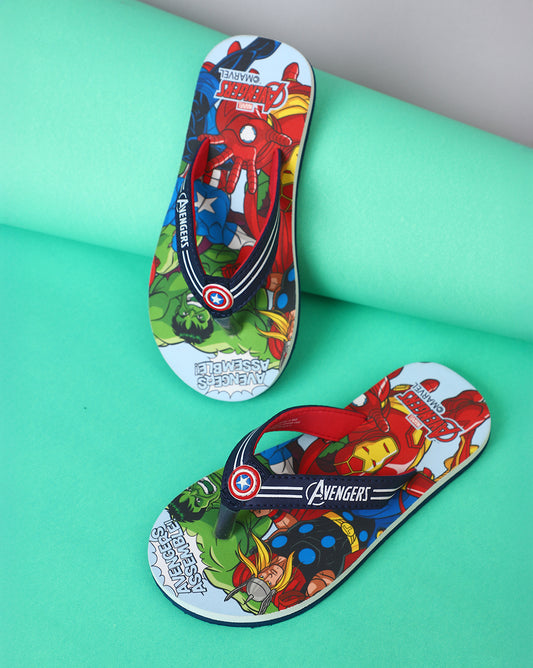 Avengers Printed Flipflops for Boys