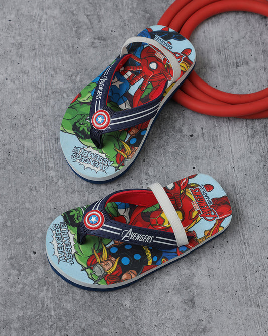 Avengers Printed Flipflops for Boys