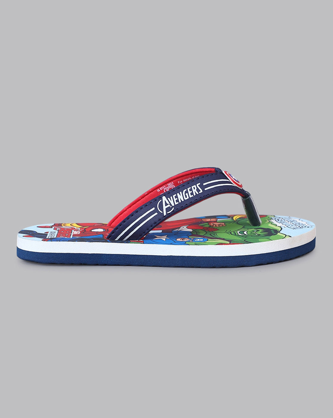Avengers Printed Flipflops for Boys