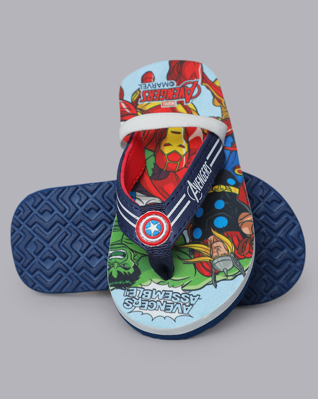 Avengers Printed Flipflops for Boys