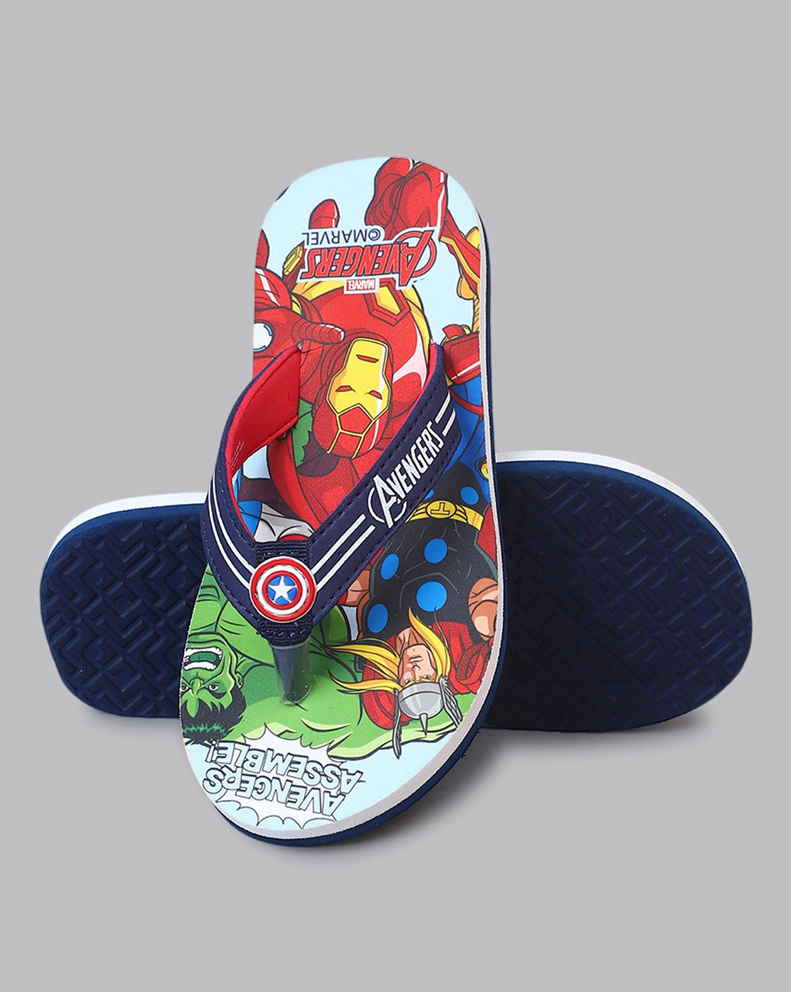 Avengers Printed Flipflops for Boys
