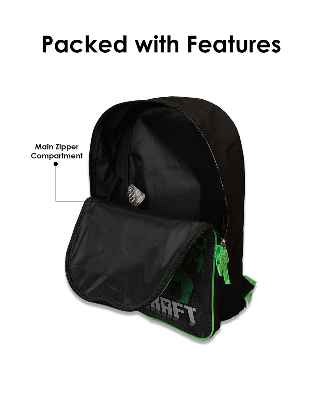 Minecraft Backpack with Lunch Bag for Boys & Girls | Set of 2
