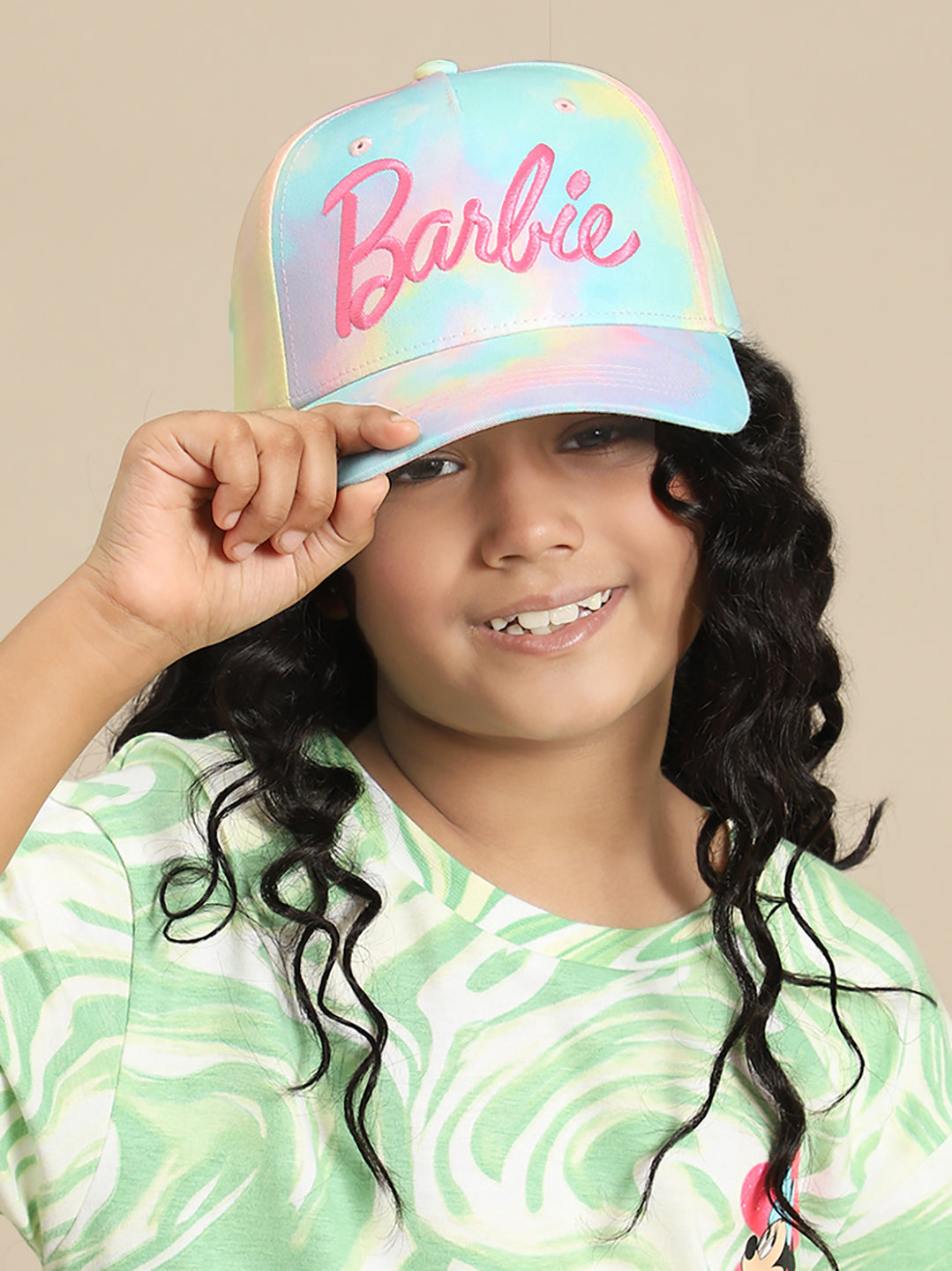 Barbie Printed Cap For Girls