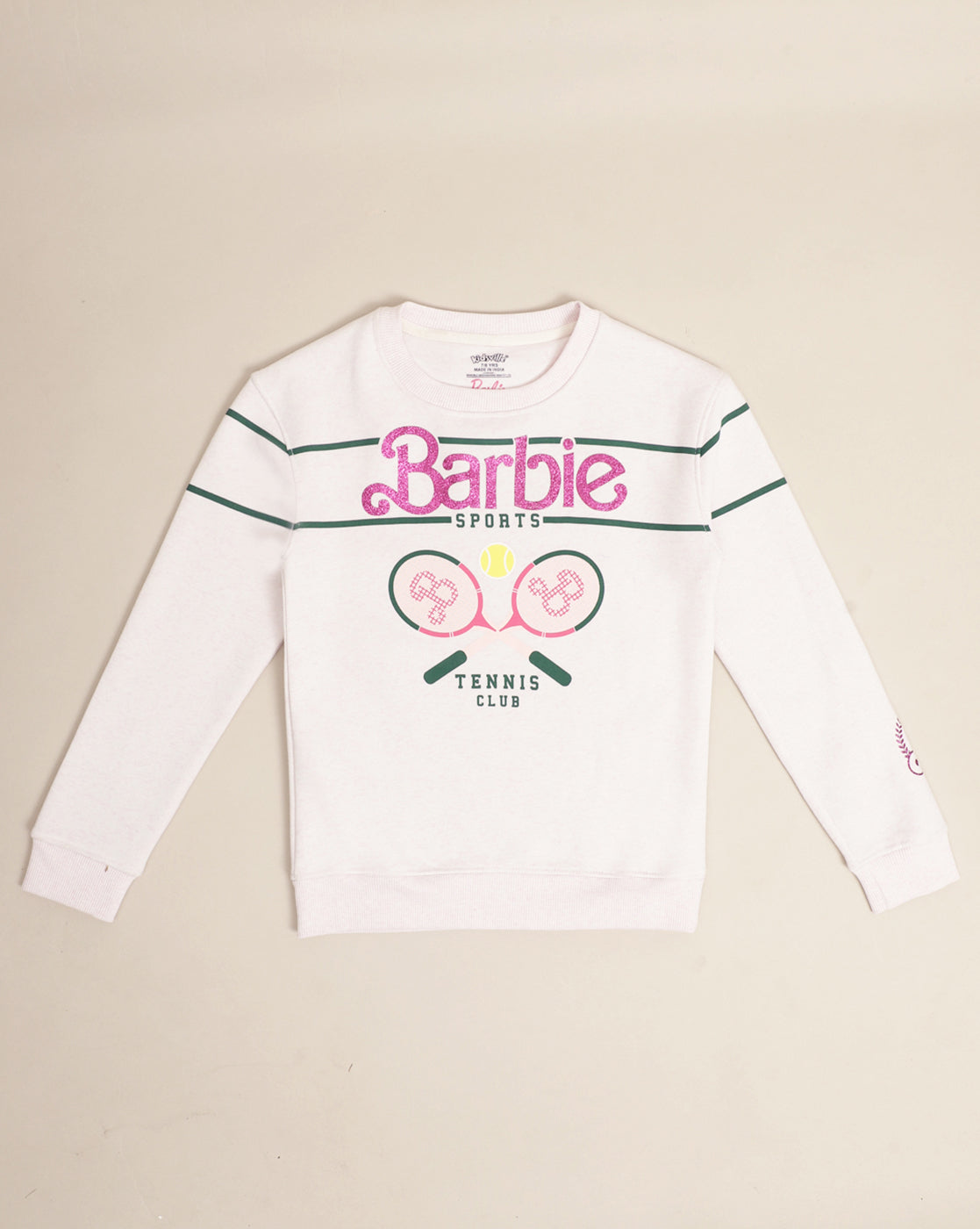 Barbie Printed Regular Fit Sweatshirt For Kids Girls