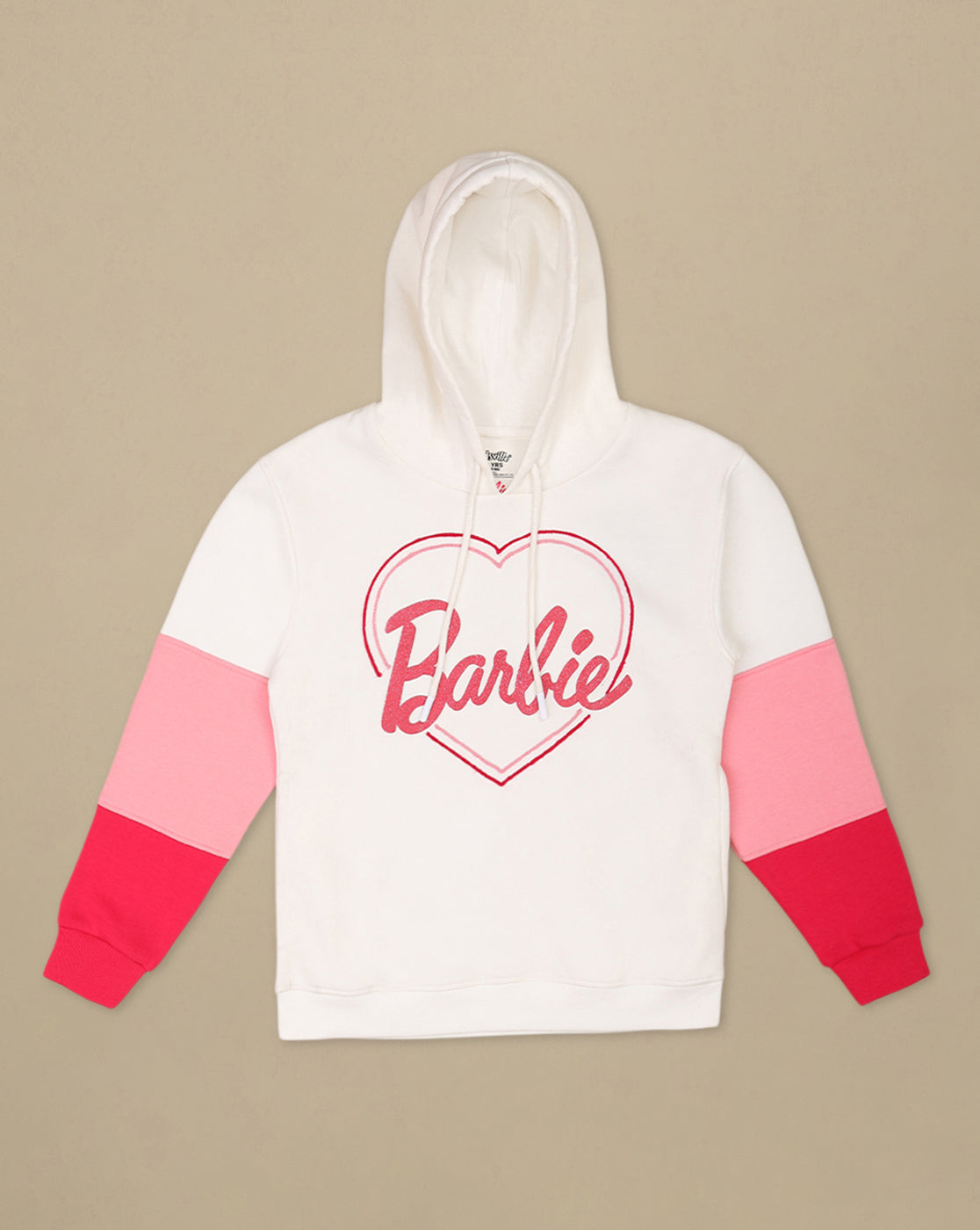 Barbie Printed Regular Fit Hoodie For Girls