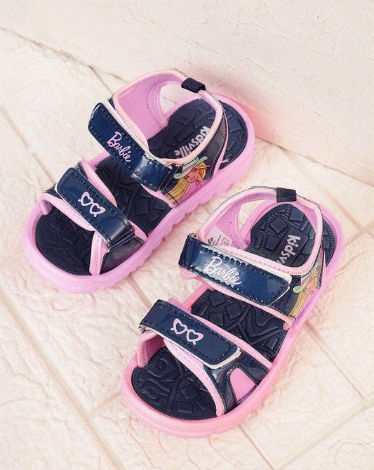 Barbie Printed Sandals For Kids Girls