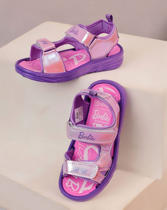 Barbie Printed Sandals For Kids Girls