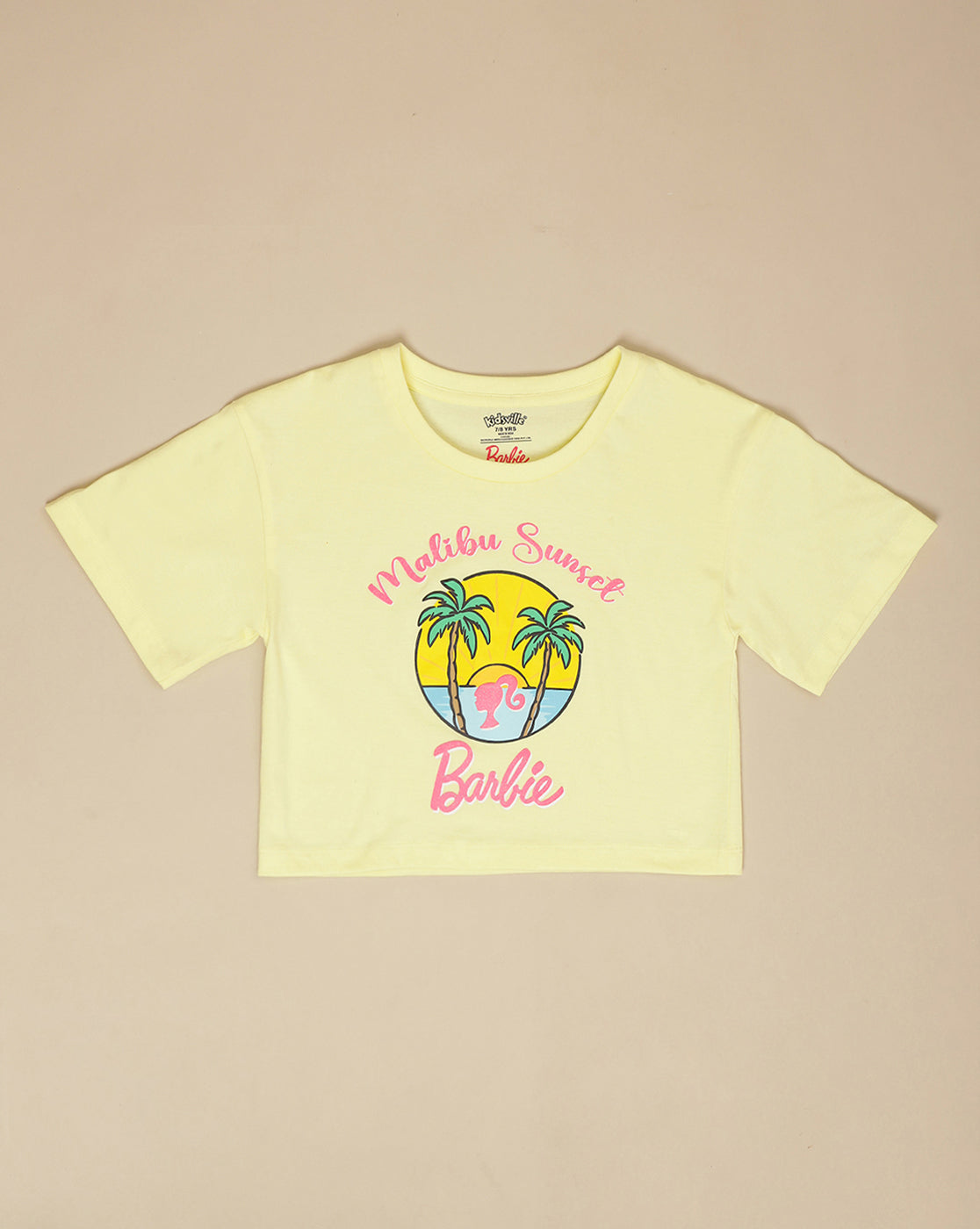 Barbie Printed Boxy Fit Tshirt For Girls