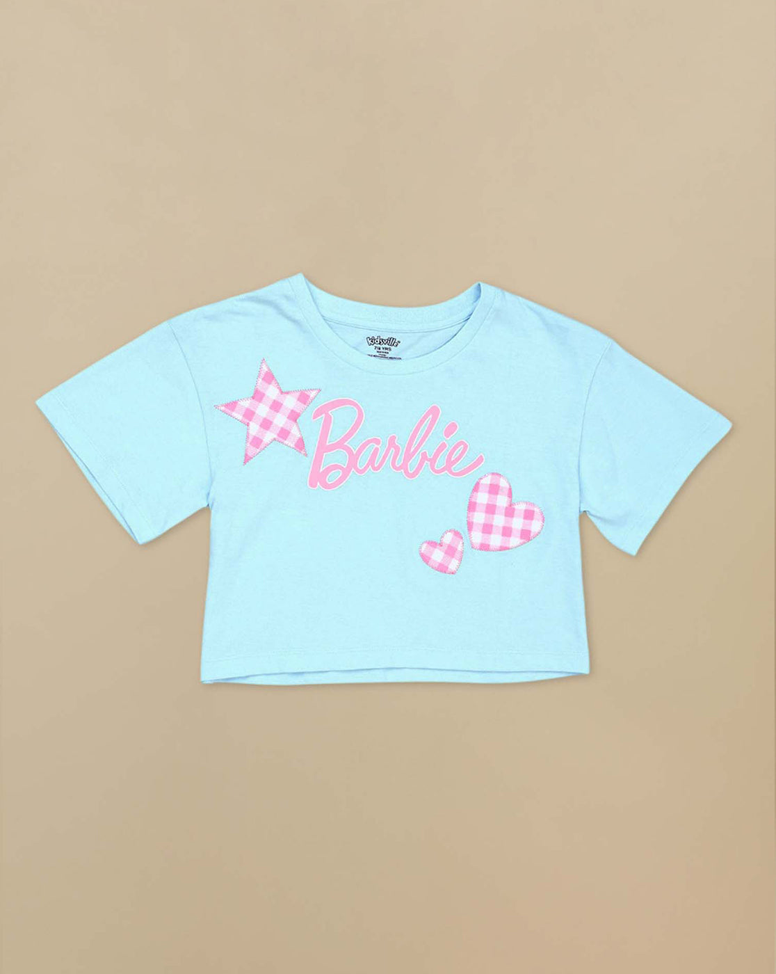 Barbie Printed Boxy Fit Tshirt For Girls