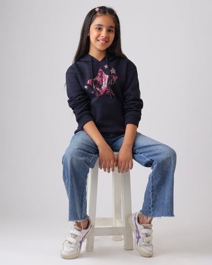 Barbie Relaxed Fit Hoodie Girls