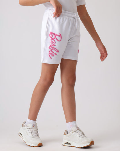 Barbie Regular Fit Shorts Girls