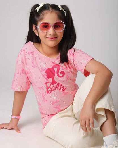 Barbie Relaxed Fit Tshirt Girls