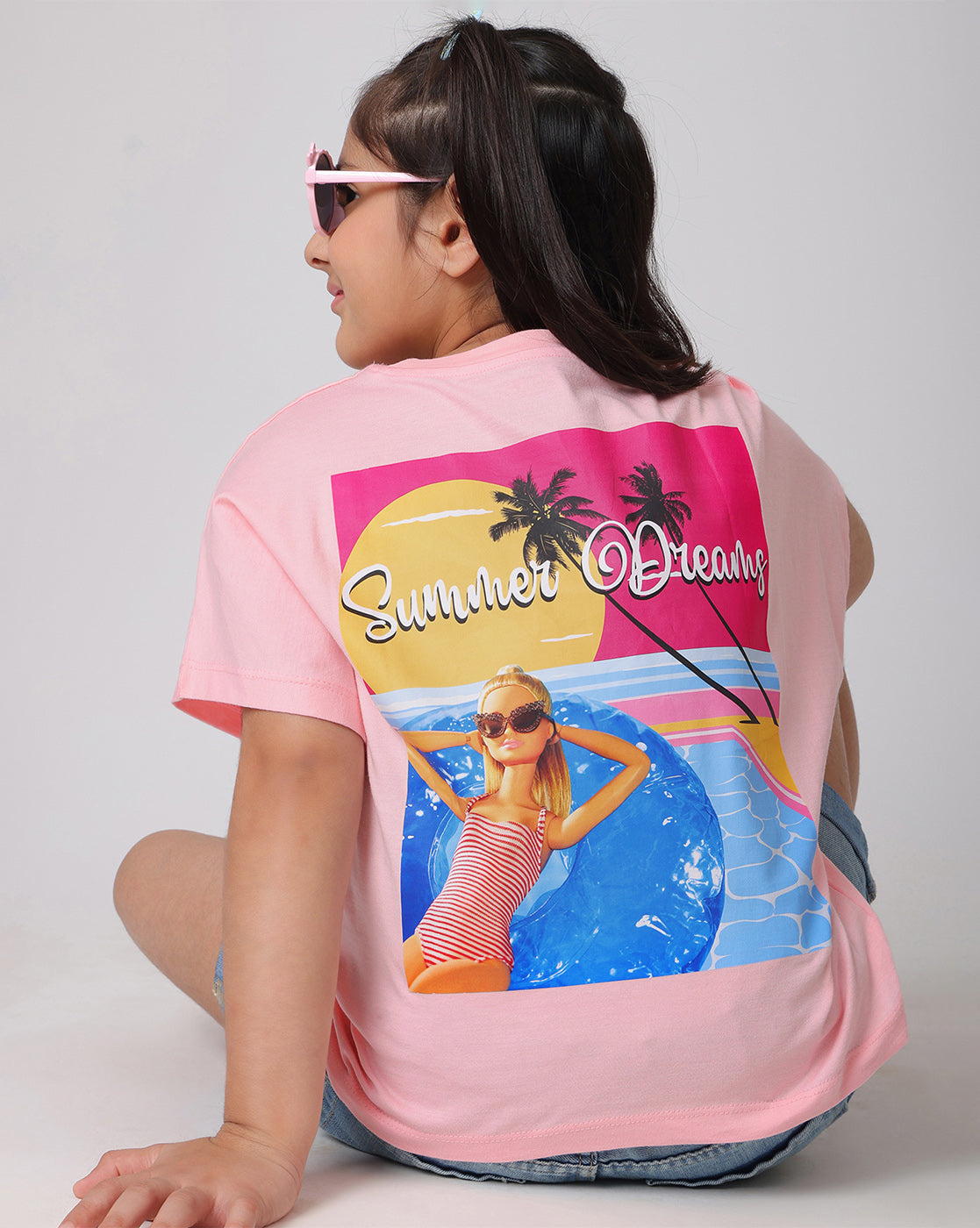 Barbie Relaxed Fit Tshirt Girls
