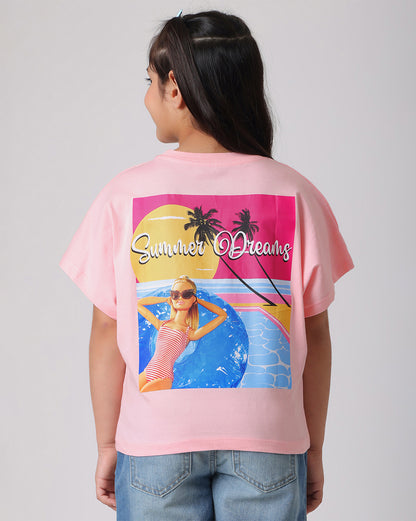 Barbie Relaxed Fit Tshirt Girls