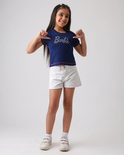 Barbie Slim Fit Tshirt Girls