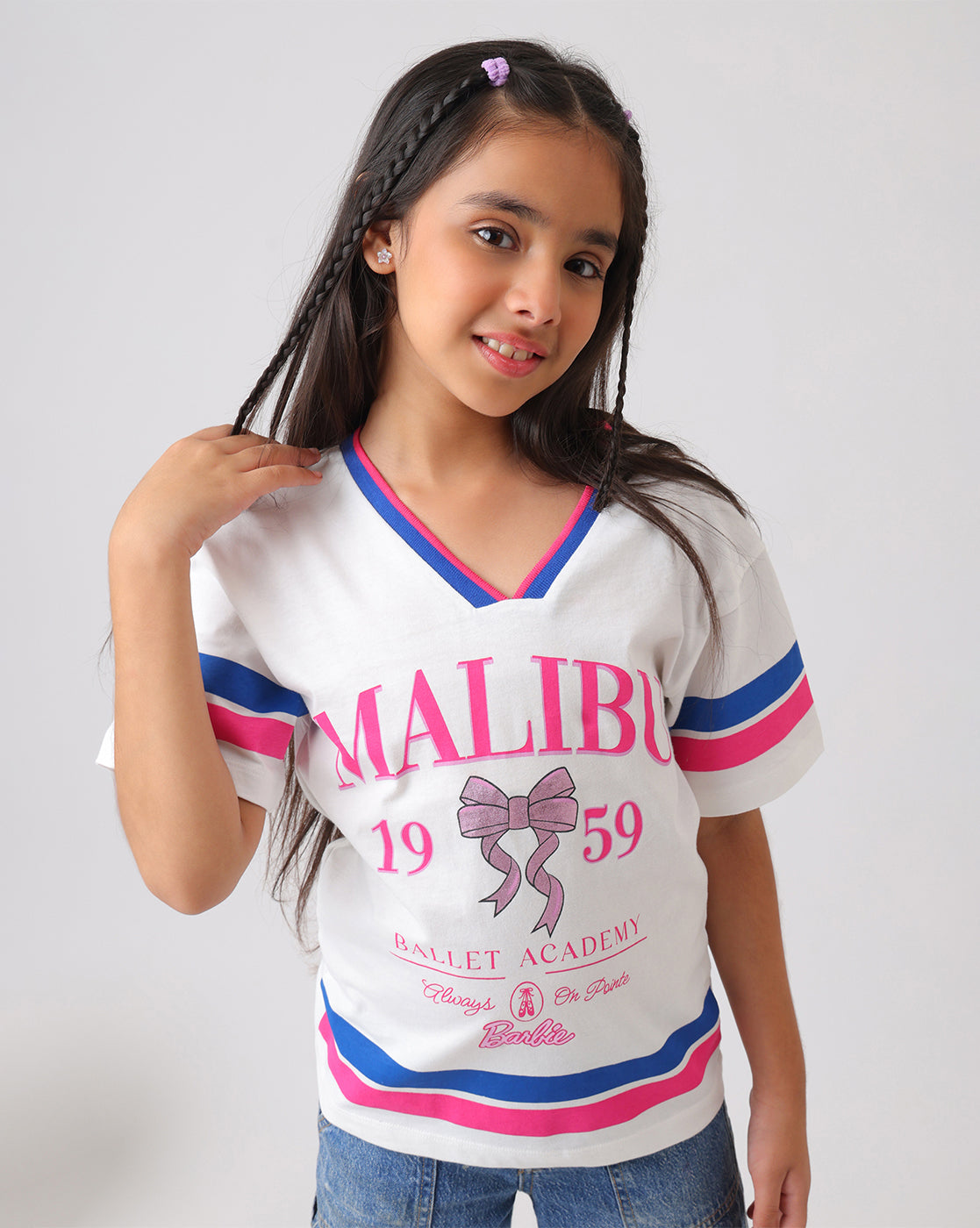 Barbie Malibu Relaxed Fit Tshirt Girls