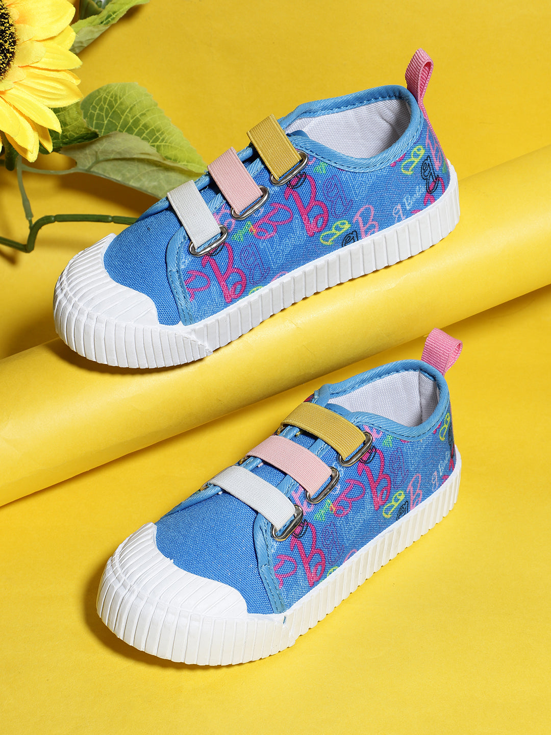 Barbie Printed Canvas Shoes For Kids Girls