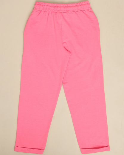 Barbie Printed Regular Fit Jogger For Girls