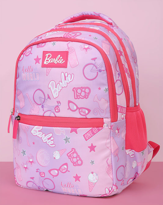 Mattel Barbie 17L Backpack for Kids Girls