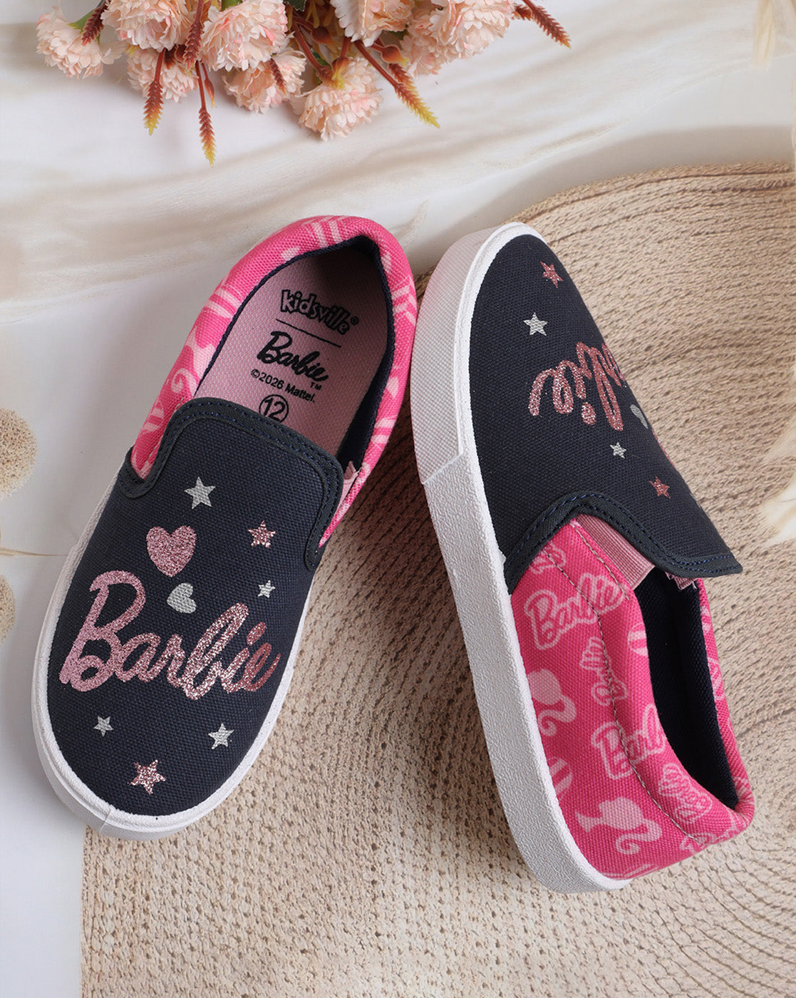 Barbie Printed Casual Shoes for Girls