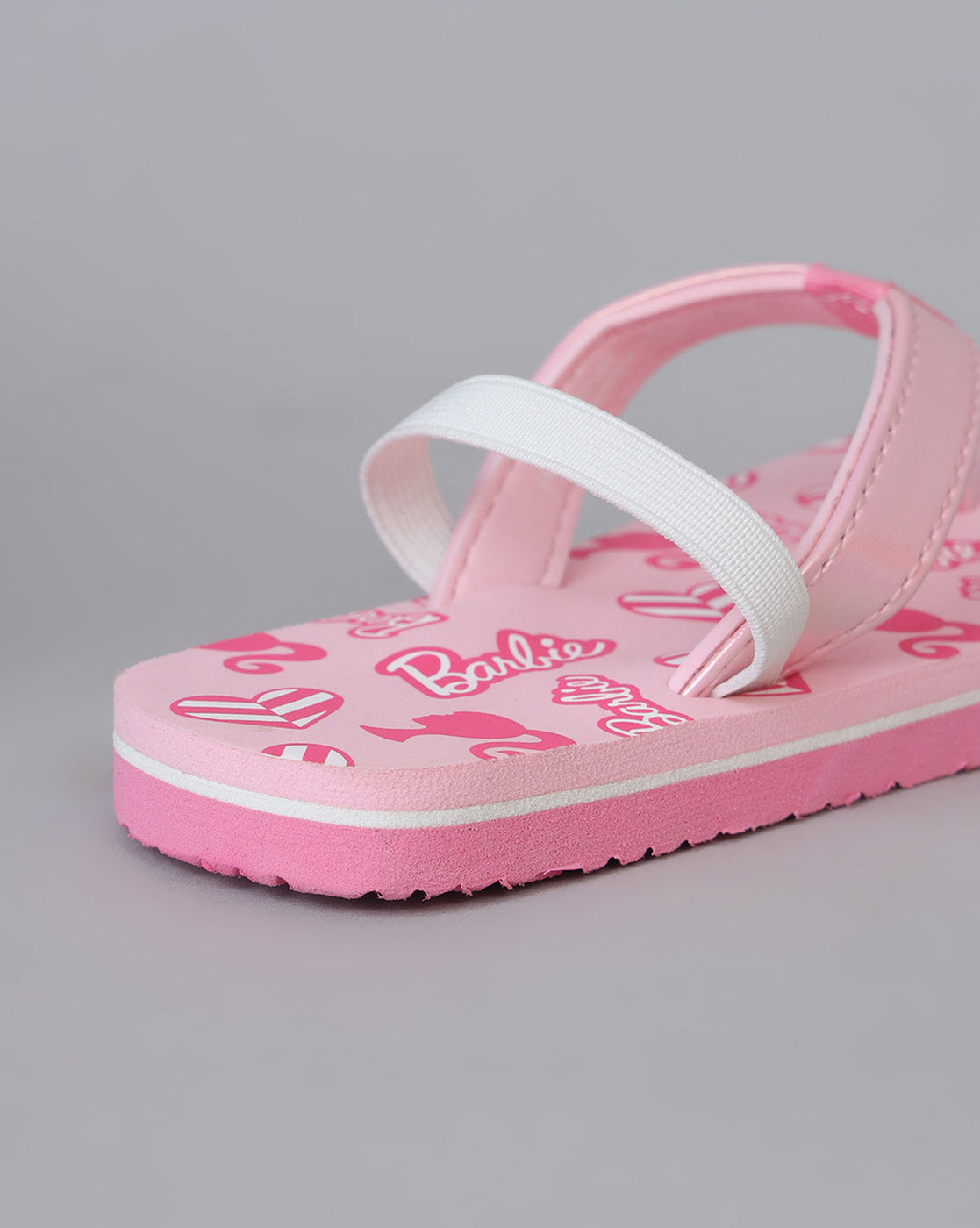 Barbie Printed Flipflops for Girls