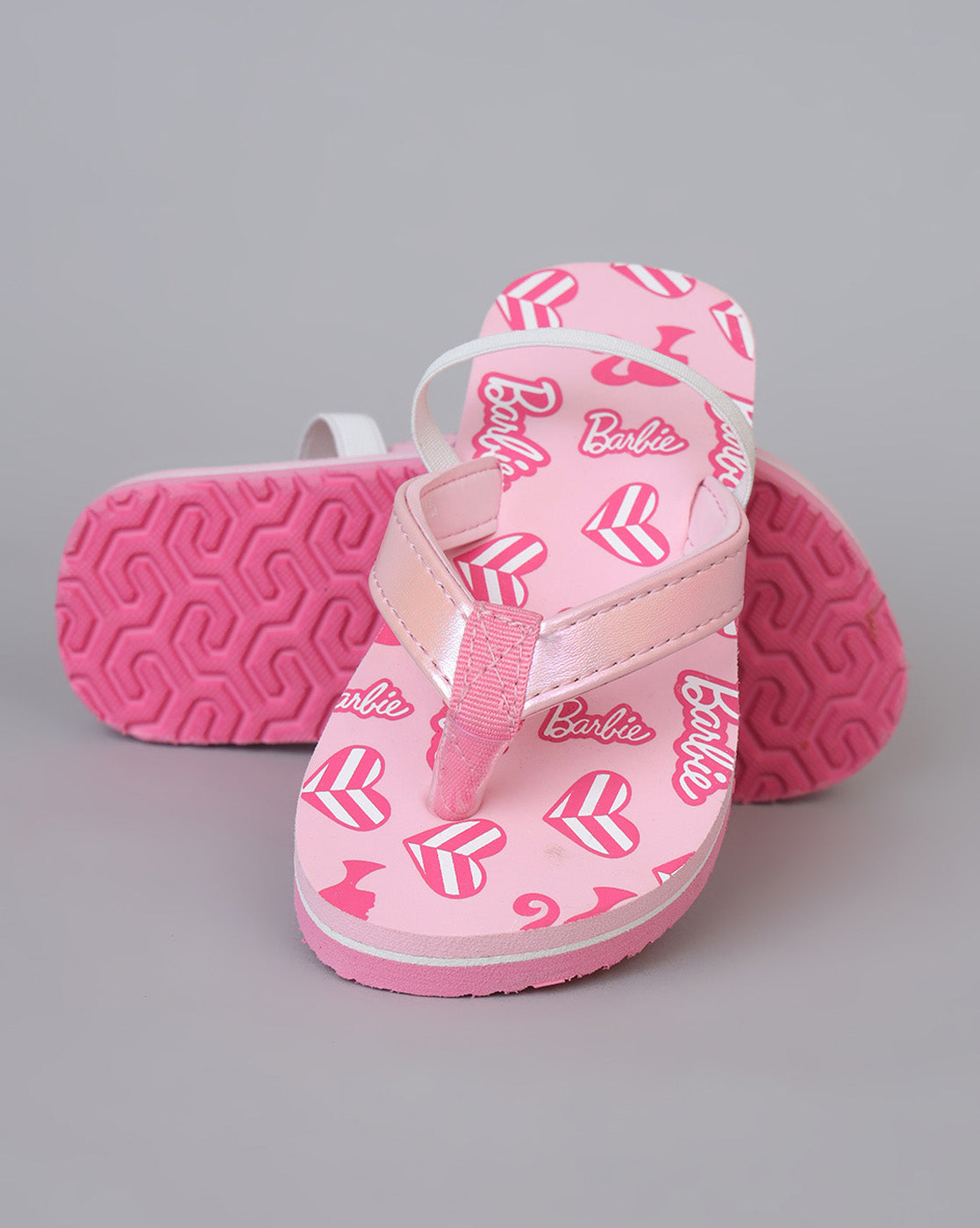 Barbie Printed Flipflops for Girls