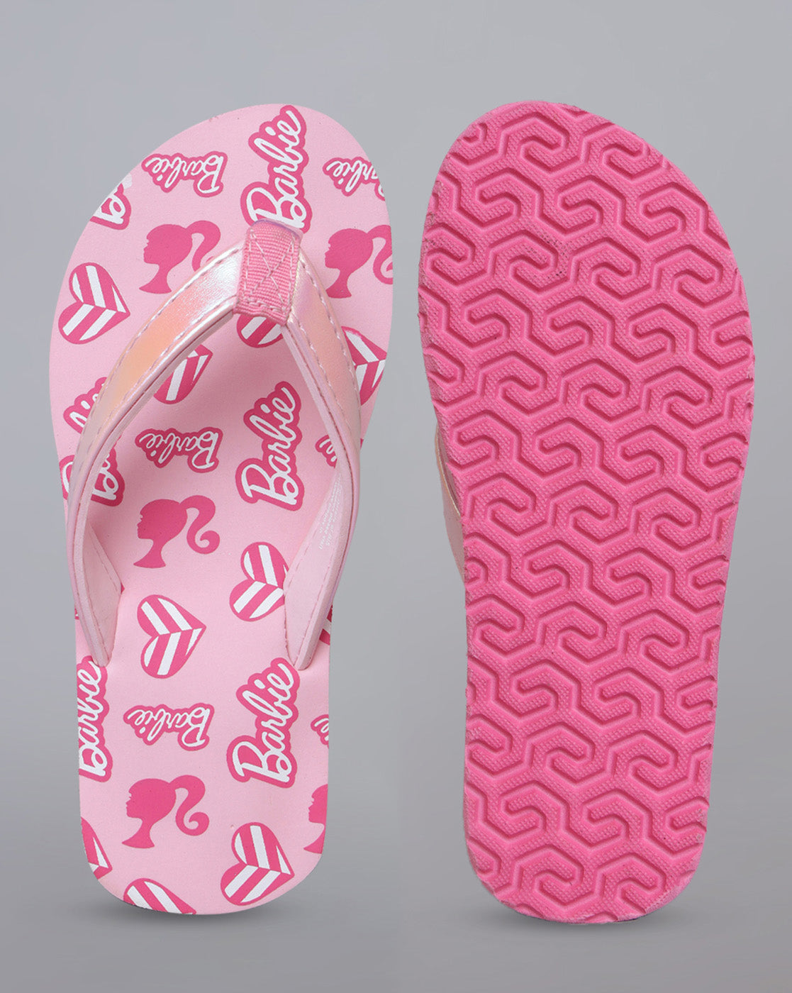Barbie Printed Flipflops for Girls