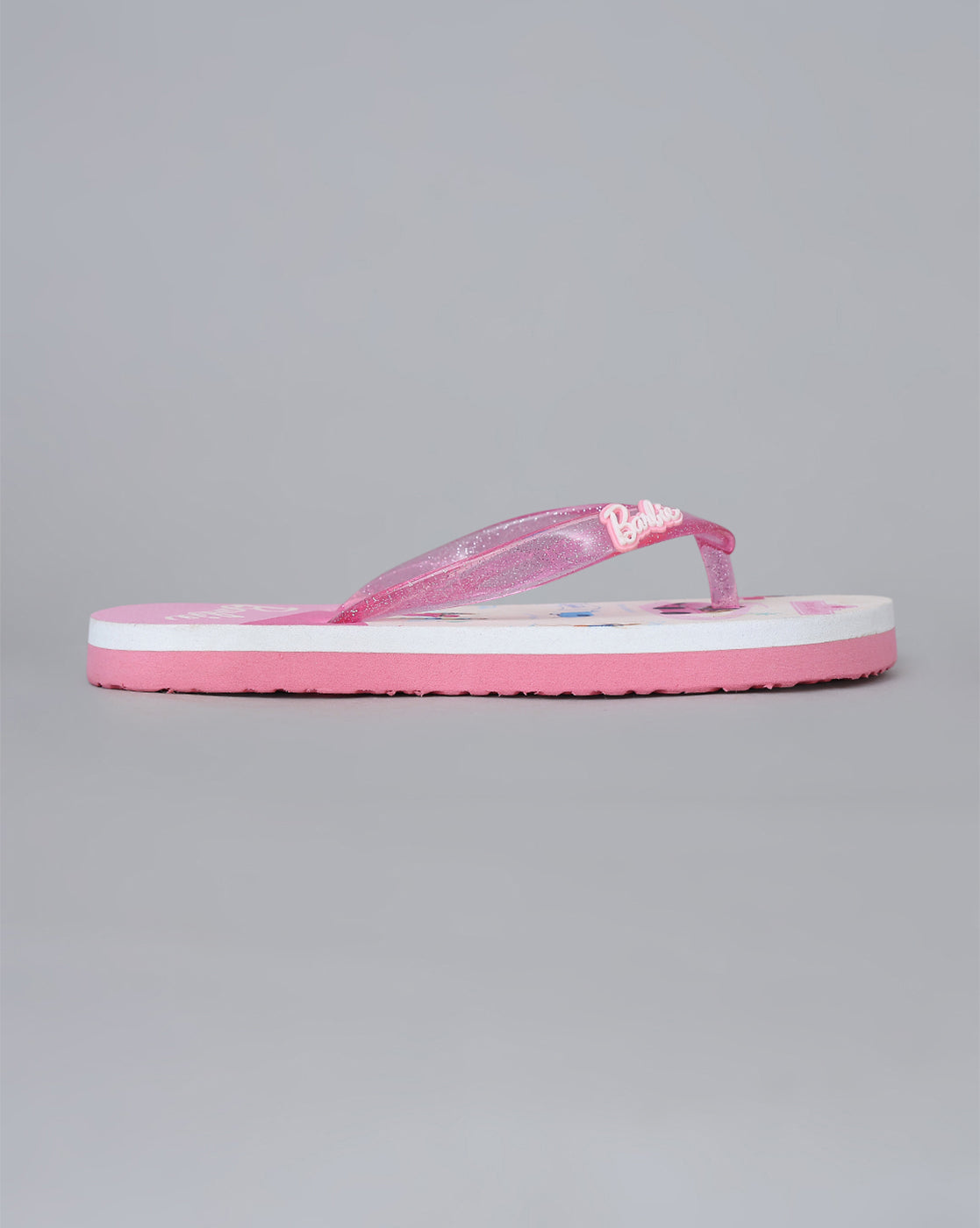 Barbie Printed Flipflops for Girls