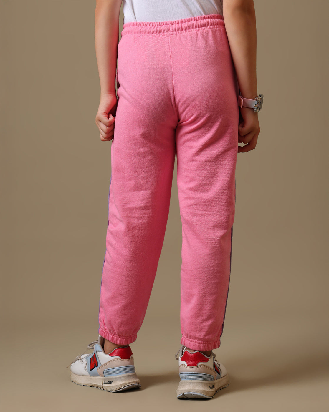 Barbie Printed Regular Fit Jogger For Girls