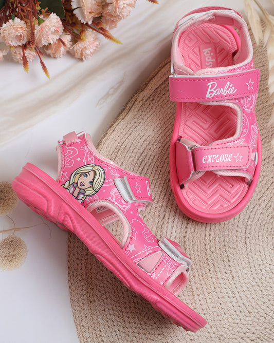 Barbie Printed Sandals for Girls