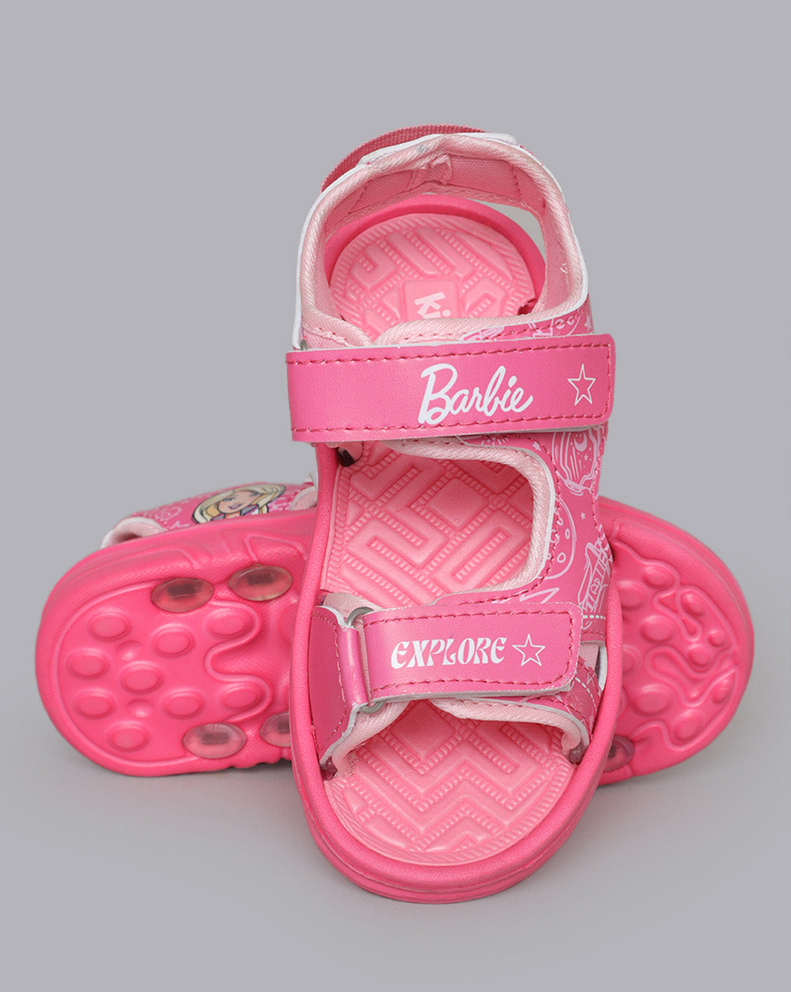 Barbie Printed Sandals for Girls
