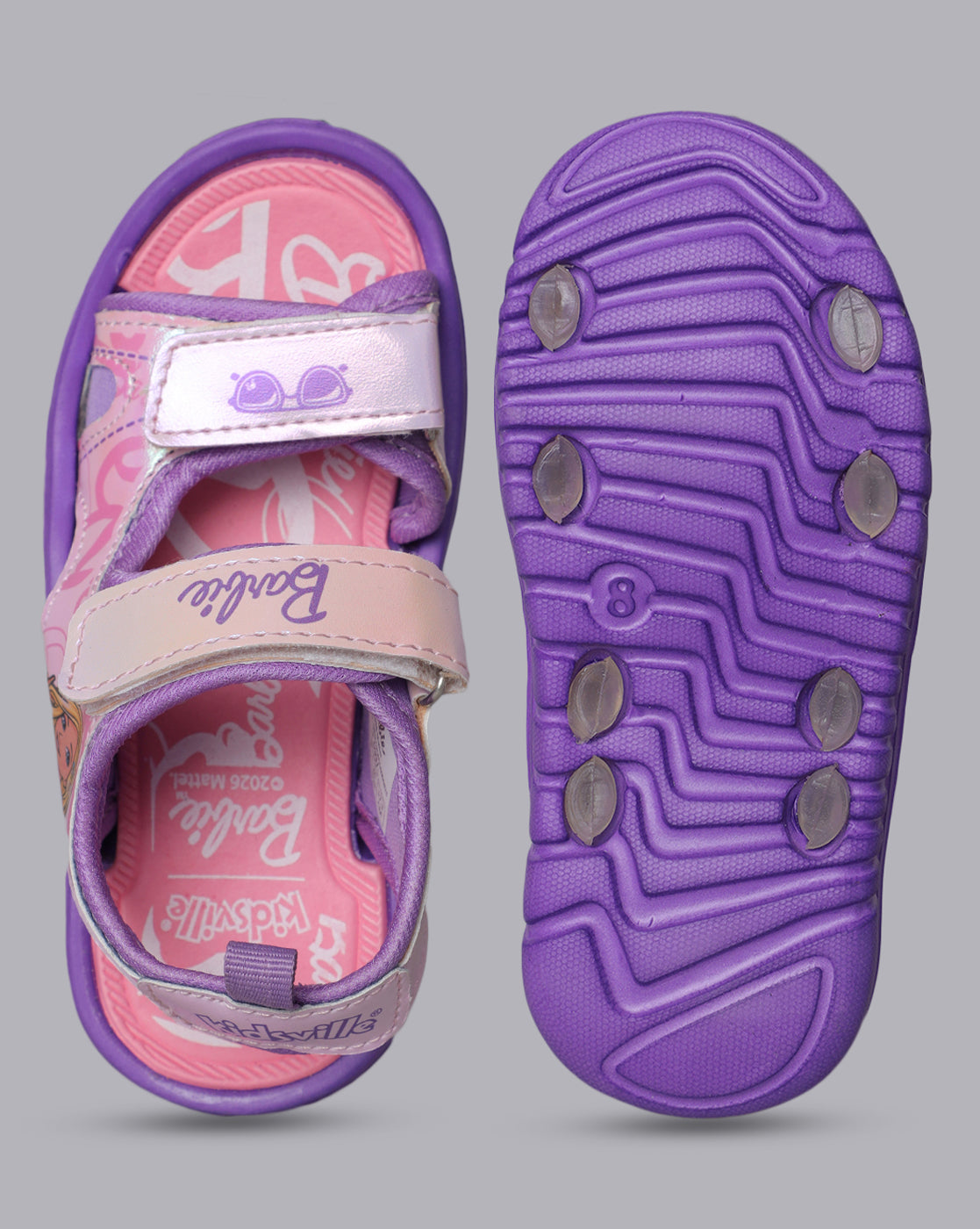 Barbie Printed Sandals for Girls