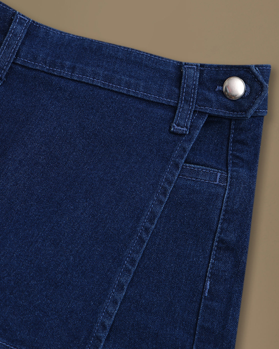 Barbie Embroidered Denim Skorts For Girls