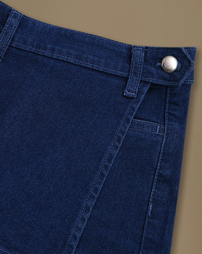 Barbie Embroidered Denim Skorts  Girls